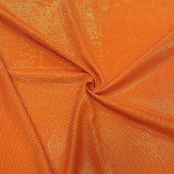 Blizgus audinys (oranžinė spalva)