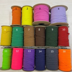 8mm pločio guma (16 spalvų)
