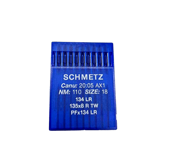 Adatos pramoninei siuvimo mašinai, storu cokoliu, odai, dydis 110 ,,Schmetz”