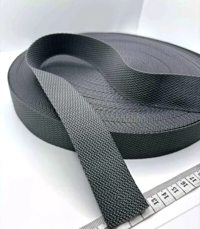 Diržinė juosta 3 cm – pilka – daireda.lt