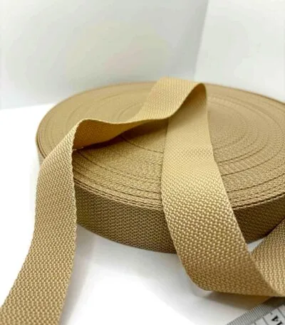 Diržinė juosta 3 cm – smėlio – daireda.lt