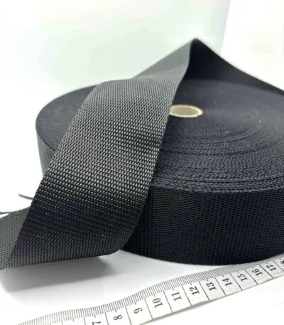 Diržinė juosta 5 cm – juoda – daireda.lt