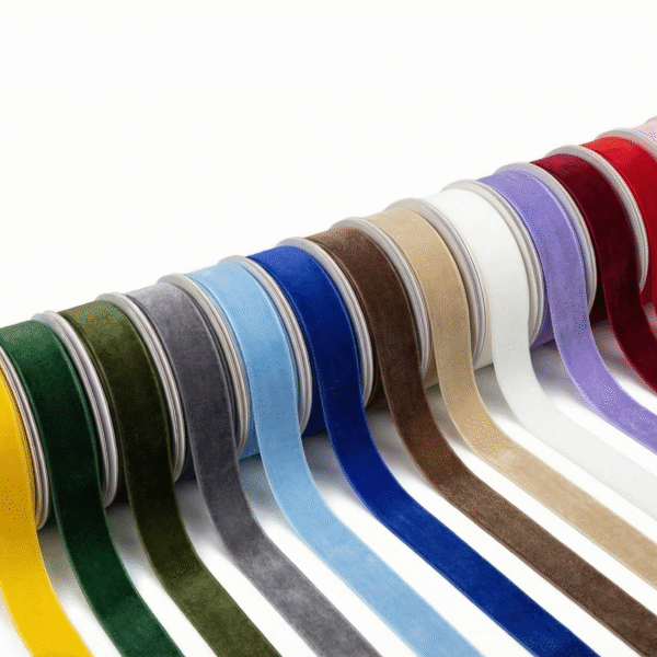 Veliūrinės juostelės 22mm