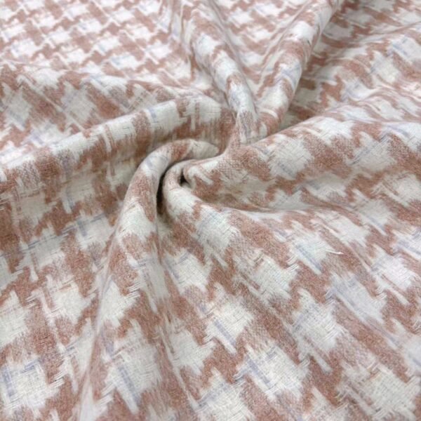 Raštuotas audinys su vilna