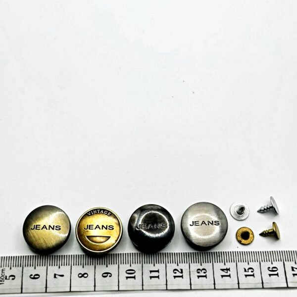 Metalinės įkalamos sagos (2cm pločio) (IkS-3)