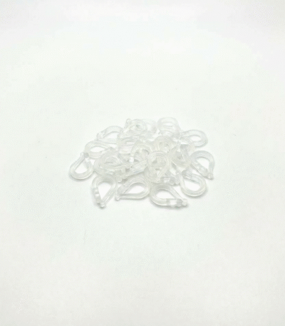 Užuolaidų žiedelis su fiksatoriumi