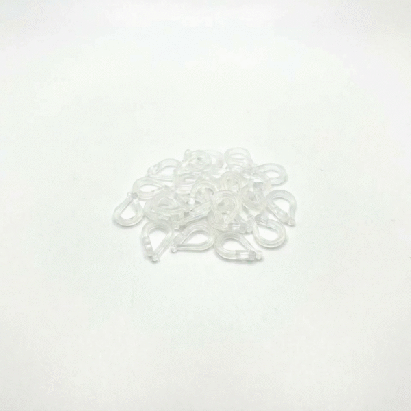 Užuolaidų žiedelis su fiksatoriumi