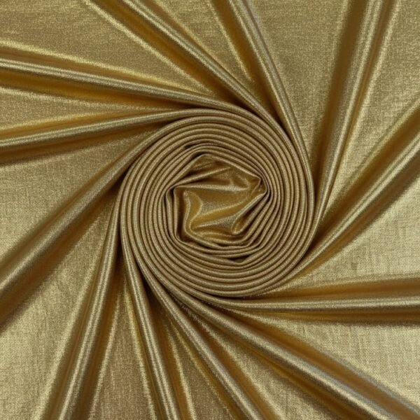 Dekoratyvinis lininis audinys su metalizuotu blizgesiu