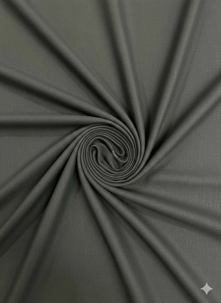 Lininis audinys su elastanu drabužiams, 150 cm