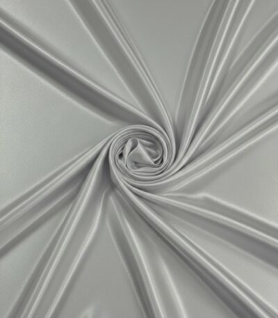 Lygus blizgus atlasas ledų baltumo spalvos