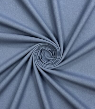 Mėlynas džinso audinys su elastanu – vidutinio storio