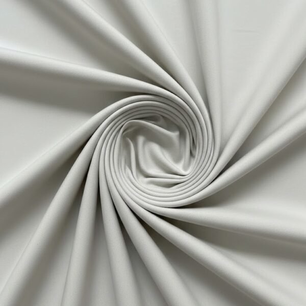 Pieniškos spalvos džinso audinys su elastanu