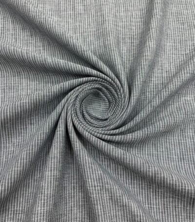 Plonas dvipusis lininis audinys – 100 % linas, natūrali tekstūra