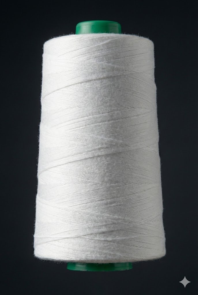 Tytan 12 siūlai – balta techninių siūlų ritė Tytan 12 siūlai – balta techninių siūlų ritė