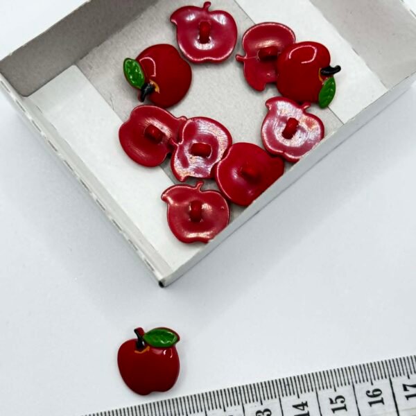 Vaikiška saga obuolys 20 mm su koteliu plastikinė