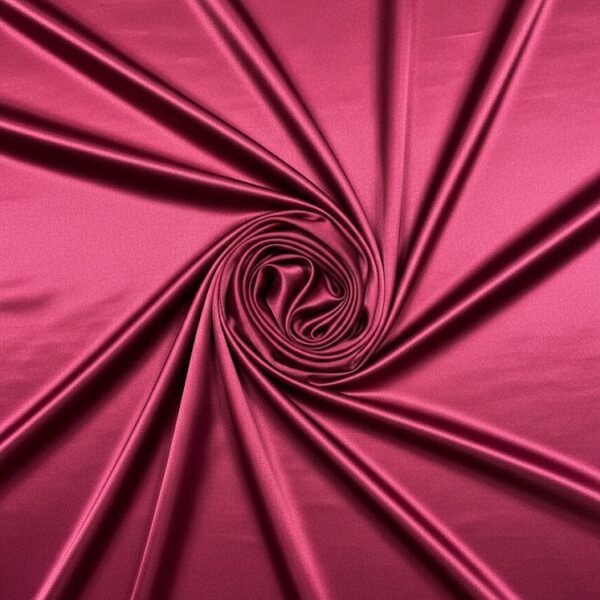 Bordinis šilko audinys su elastanu, lygus paviršius