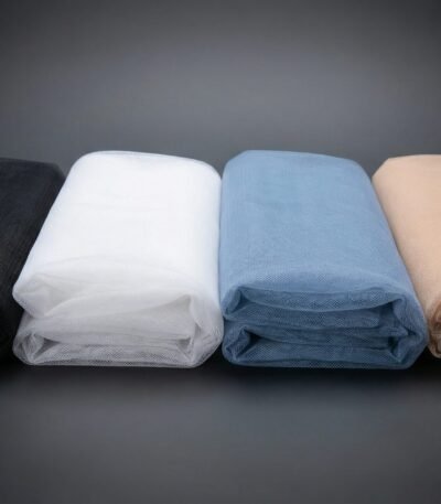 Elastingas minkštas tiulis drabužiams ir dekorui