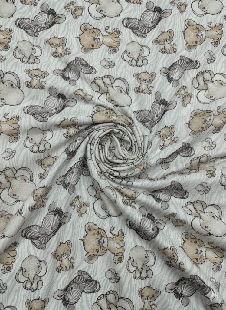 Kartūnas su safari gyvūnais šviesiame fone Kartūnas su safari gyvūnais šviesiame fone