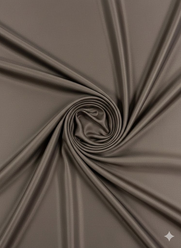 Pilkas viskozės pamušalas su elastanu 140 cm pločio Pilkas viskozės pamušalas su elastanu 140 cm pločio