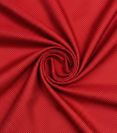 Raudonas 100% viskozės pamušalas 160 cm pločio