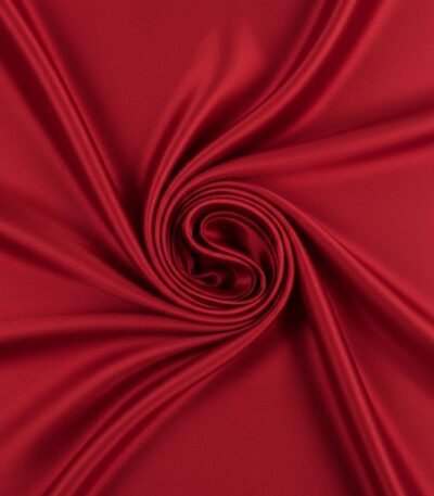 Sodriai raudonas viskozės pamušalas su elastanu 135 cm pločio