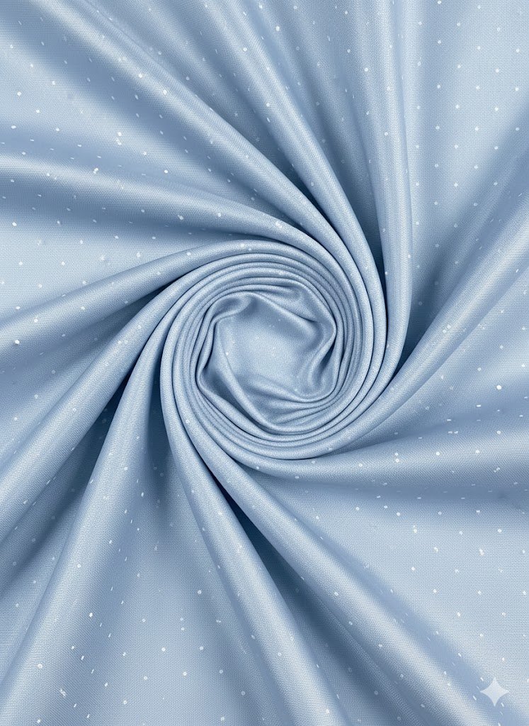Šviesiai mėlynas 100% viskozės pamušalas 140 cm pločio Šviesiai mėlynas 100% viskozės pamušalas 140 cm pločio