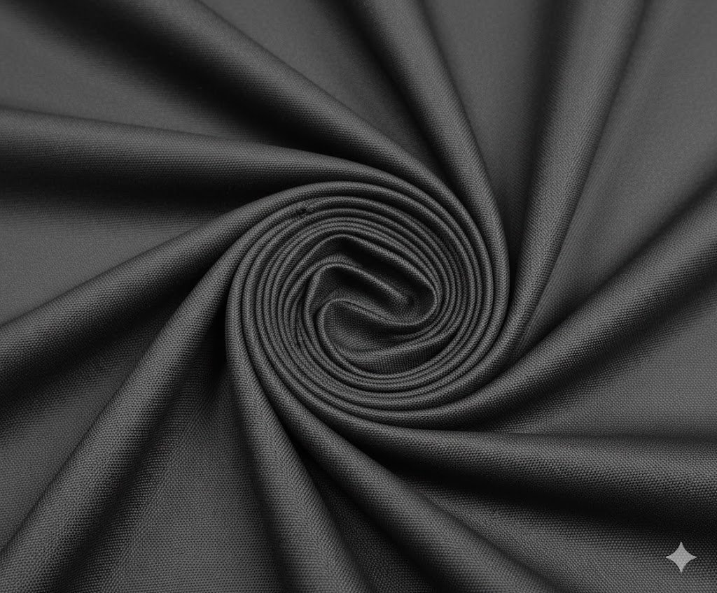 Tamsiai pilkas 100% viskozės pamušalas iš Italijos Tamsiai pilkas 100% viskozės pamušalas iš Italijos