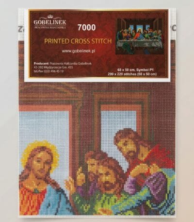 kanva su detaliu religiniu piešiniu