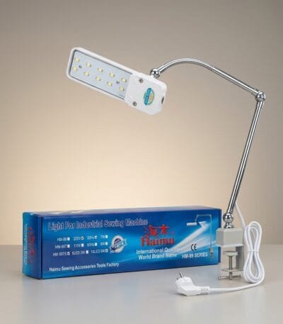 Siuvimo stalo LED apšvietimas su spaustuku