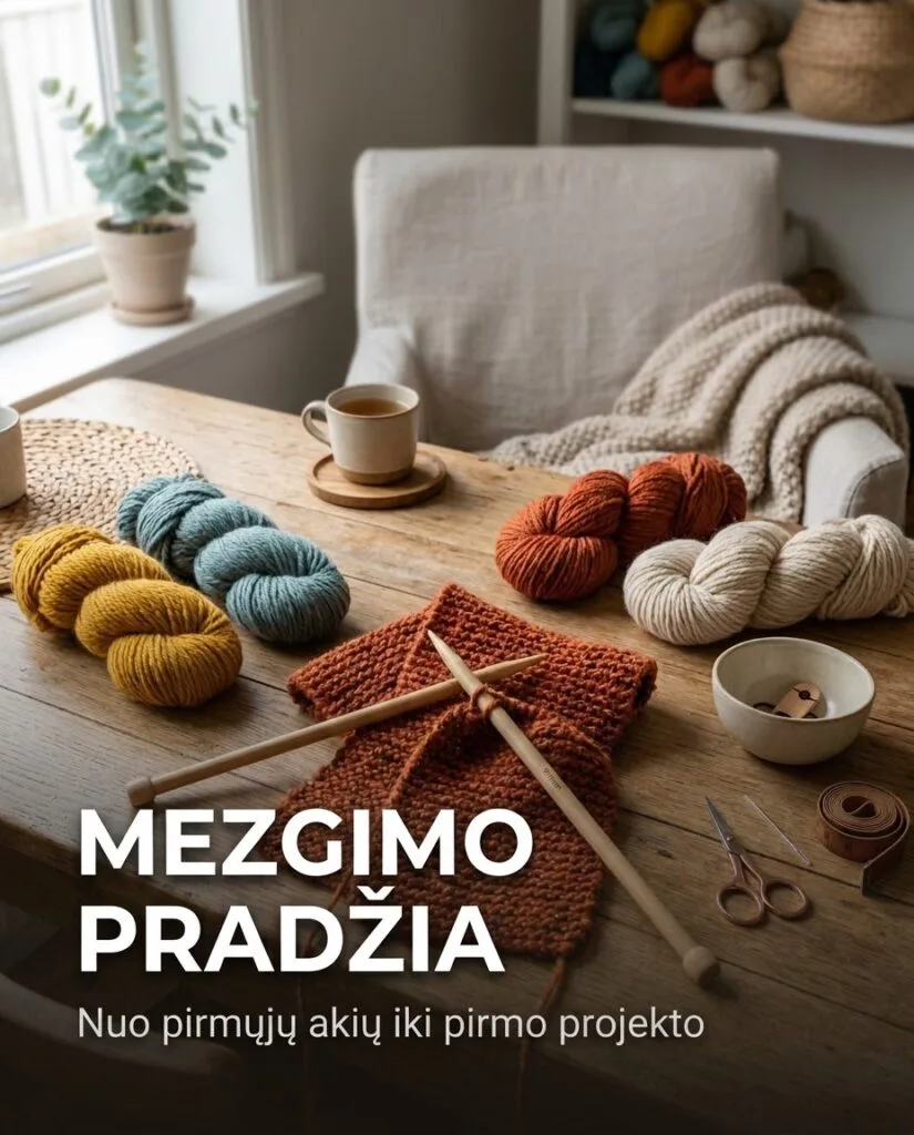 Mezgimo pradžiamokslis nuo ko pradėti 7