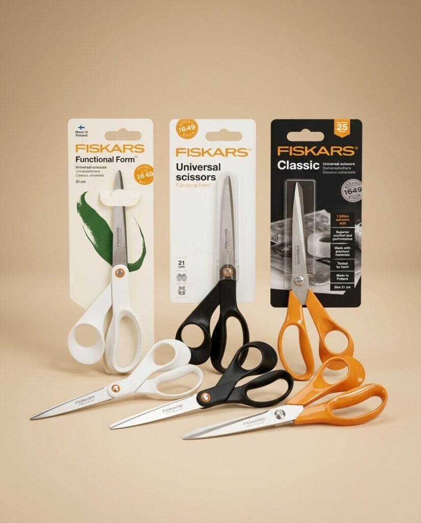 Fiskars universalios žirklės 21 cm