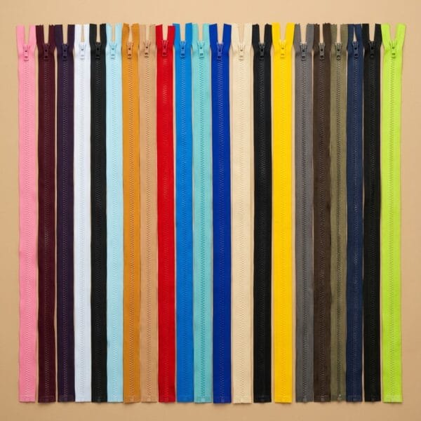 Traktorinis užtrauktukas 50 cm Nr. 5 striukei