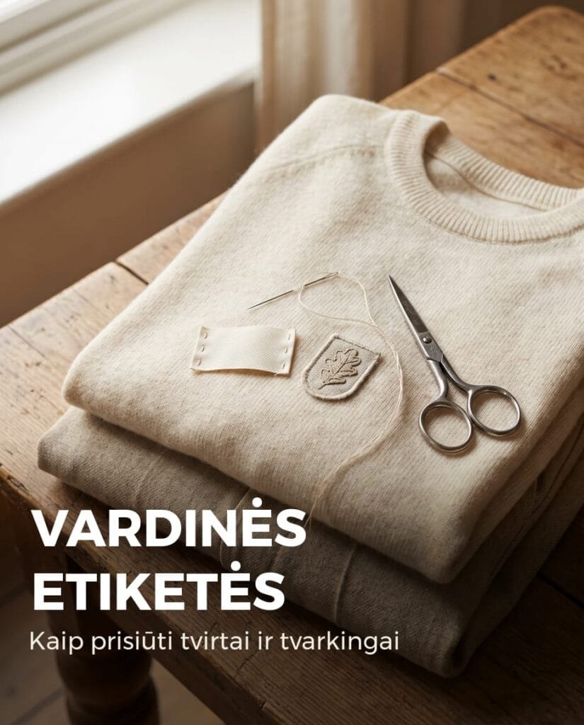 VARDINĖS ETIKETĖS