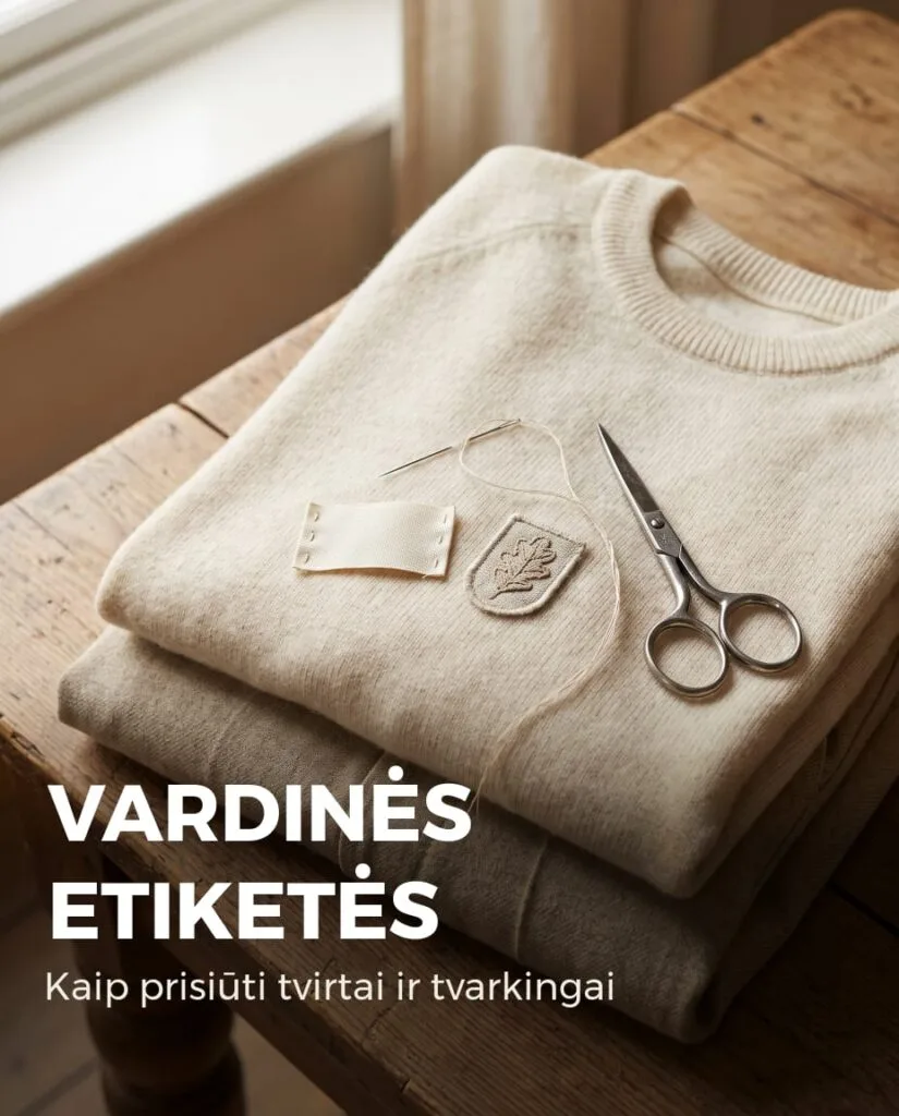 VARDINĖS ETIKETĖS
