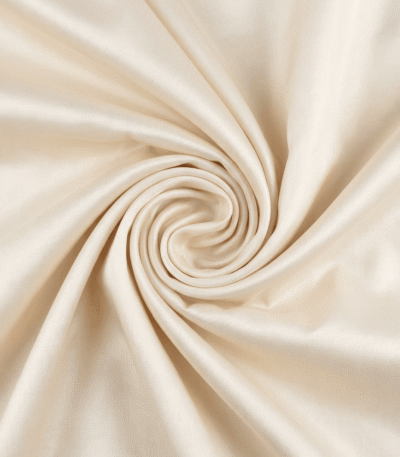 Kreminis pamušalo audinys, spiralė, šviesių drabužių pamušalui