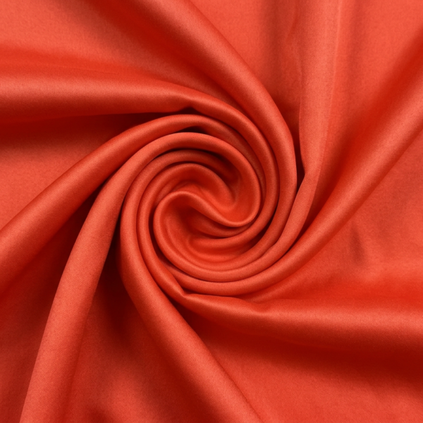 Pamušalo audinys – oranžinis (poliesteris, 138 cm)