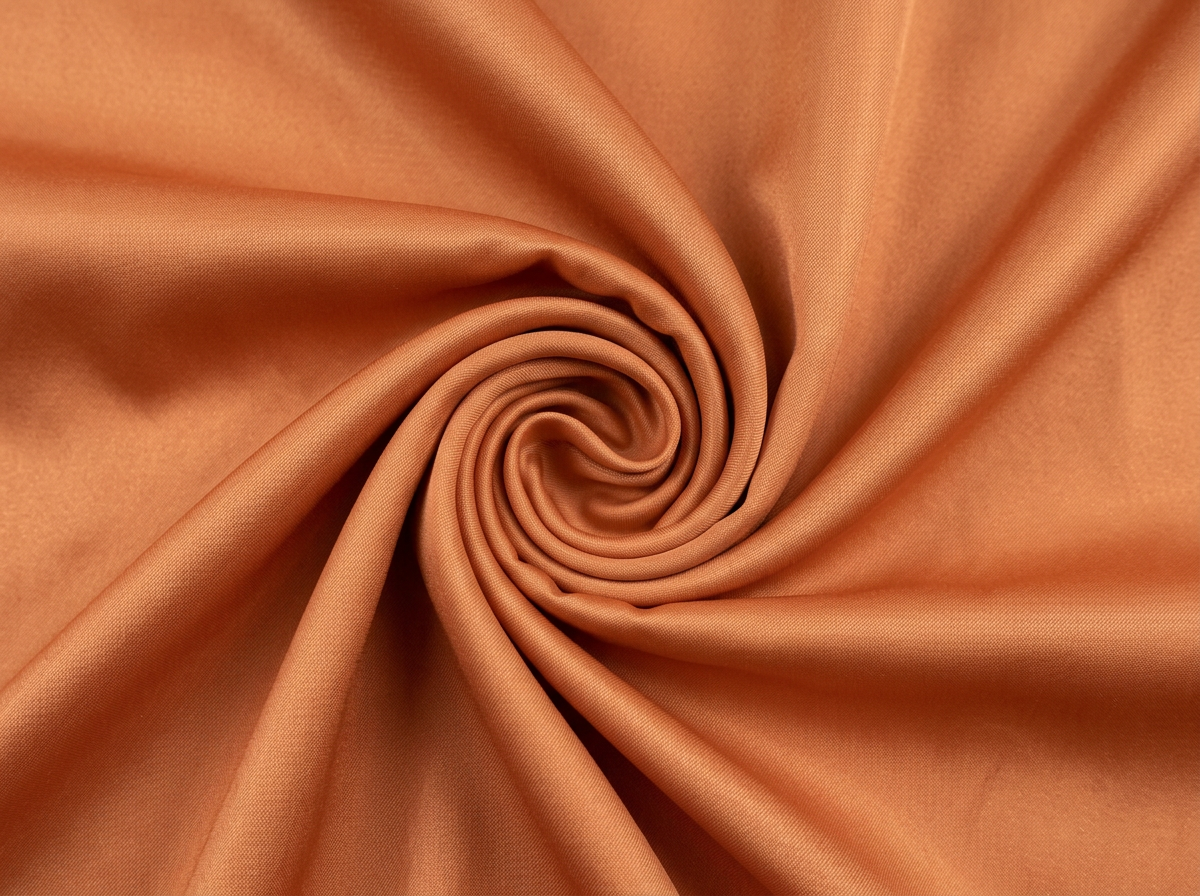 Pamušalo audinys – vario (oranžinis) (viskozė, 140 cm) Pamušalo audinys – vario (oranžinis) (viskozė, 140 cm)