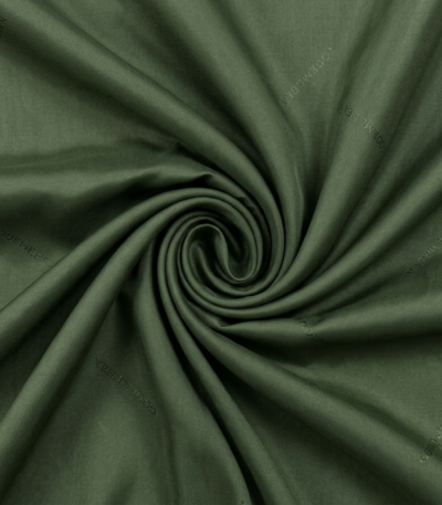 Pamušalo audinys – žalias (viskozė, 140 cm)