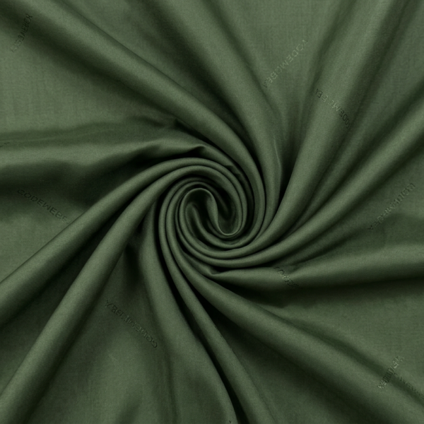 Pamušalo audinys – žalias (viskozė, 140 cm)
