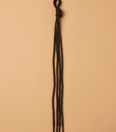 Rudi apvalūs batų raišteliai – 135 cm (1 pora)