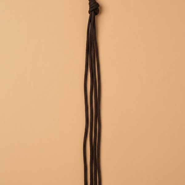 Rudi apvalūs batų raišteliai – 135 cm (1 pora)