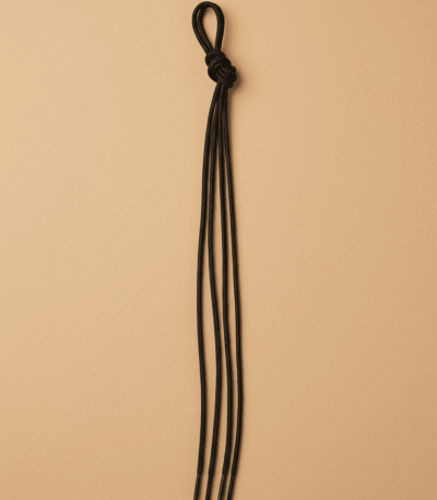 Vaškuoti ploni batų raišteliai – tamsiai mėlyni, 75 cm (1 pora)