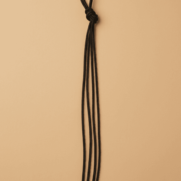 Vaškuoti ploni batų raišteliai – tamsiai mėlyni, 75 cm (1 pora)
